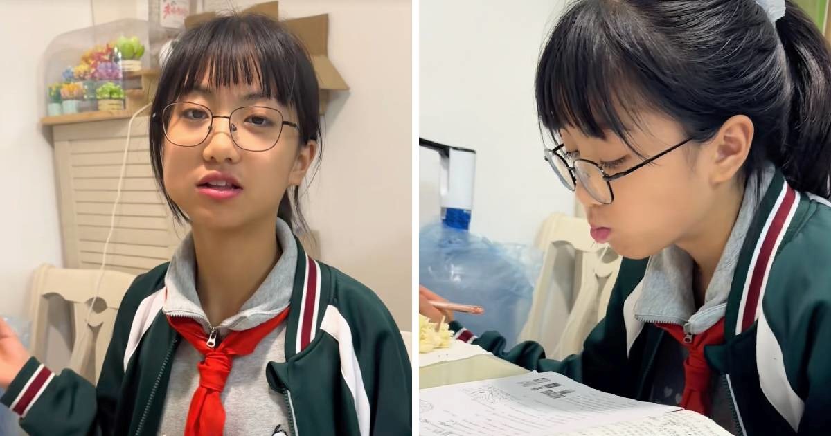 Otac podijelio kako izgleda život njegove kćeri u Kini: “Samo uči i spava”