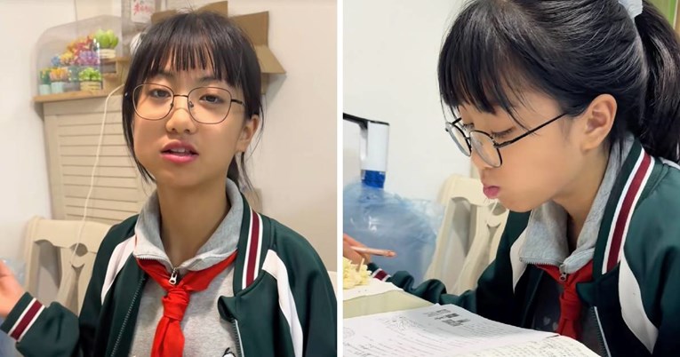 Otac podijelio kako izgleda život njegove kćeri u Kini: “Samo uči i spava”