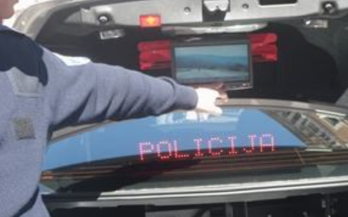 Kroz tunel jurio 188 km/h, uhvatio ga presretač