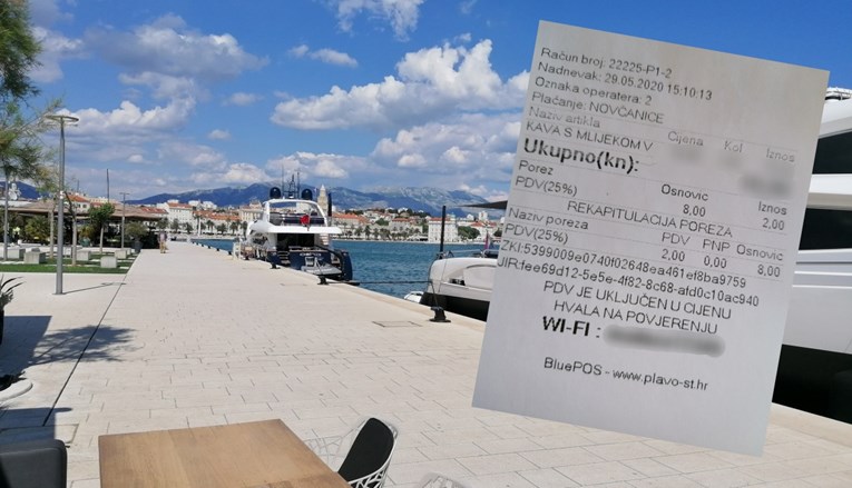 Moglo bi vas iznenaditi koliko košta kava na terasi pored luksuznih jahti u Splitu