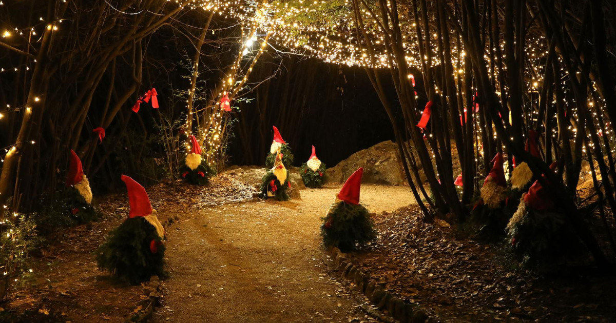 FOTO Božićna čarolija u Opatiji: Park je ukrašen šumom patuljaka, izgleda predivno