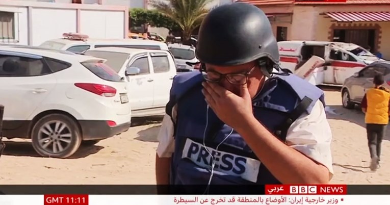 Dopisnik BBC-ja iz Gaze: Plakao sam uživo u eteru