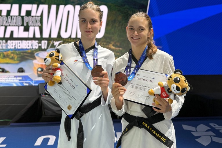Hrvatske taekwondoašice osvojile dvije bronce na Grand Prixu u Južnoj Koreji