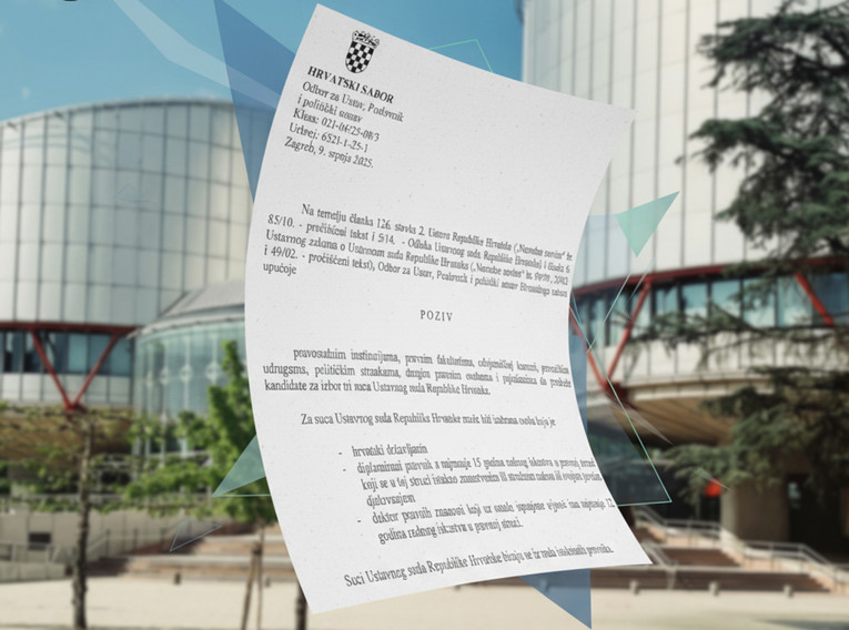 Doznajemo: U Strasbourgu pokrenut postupak protiv RH, sporan izbor ustavnih sudaca