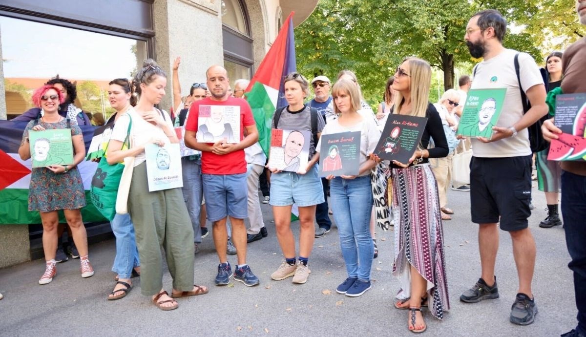 U Zagrebu održan prosvjed protiv ubijanja novinara u Gazi