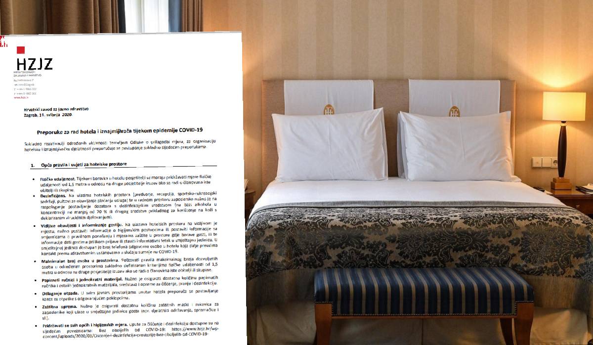 Kako će izgledati boravak u hotelima i apartmanima? HZJZ objavio detaljna pravila