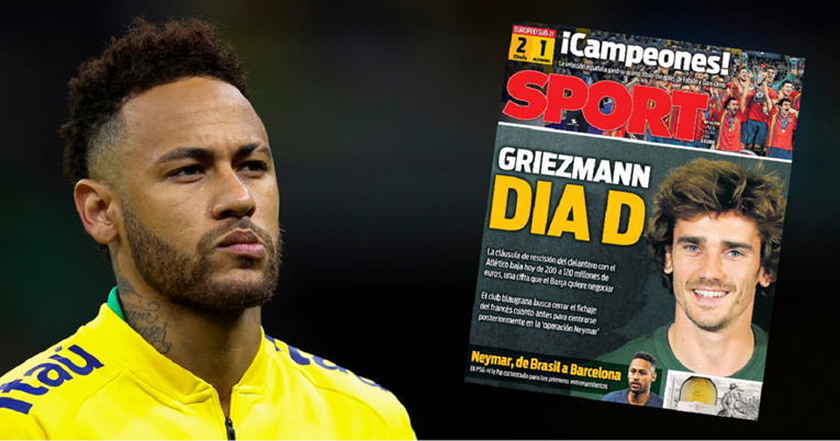 Neymar najavio štrajk kako bi iznudio transfer u Barcelonu