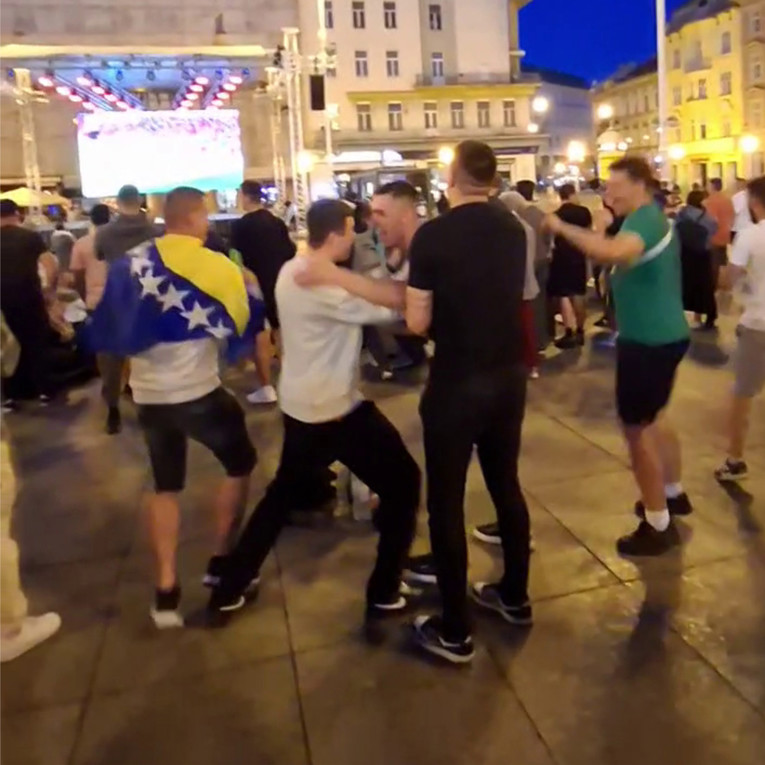 VIDEO Pogledajte kako se u Zagrebu slavio gol BiH