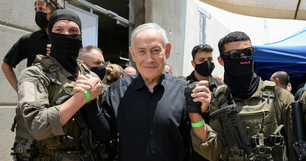 Netanyahu okružen vojnicima: "Prešli smo rijeku Litani"