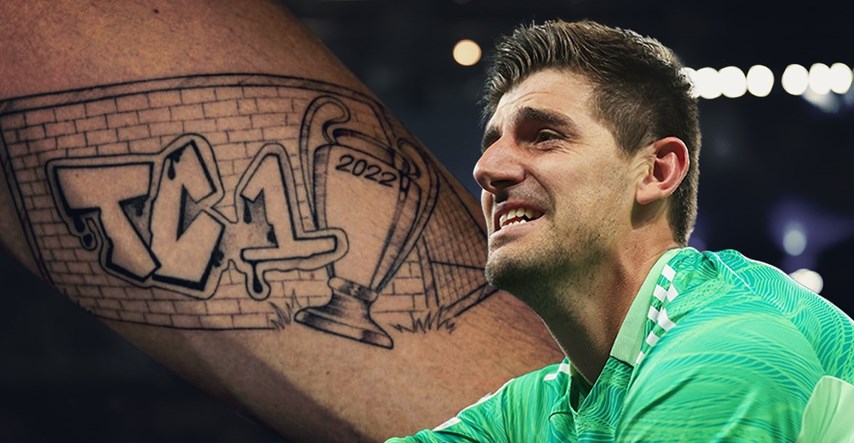 Courtois tetovažu posvetio osvajanju Lige prvaka