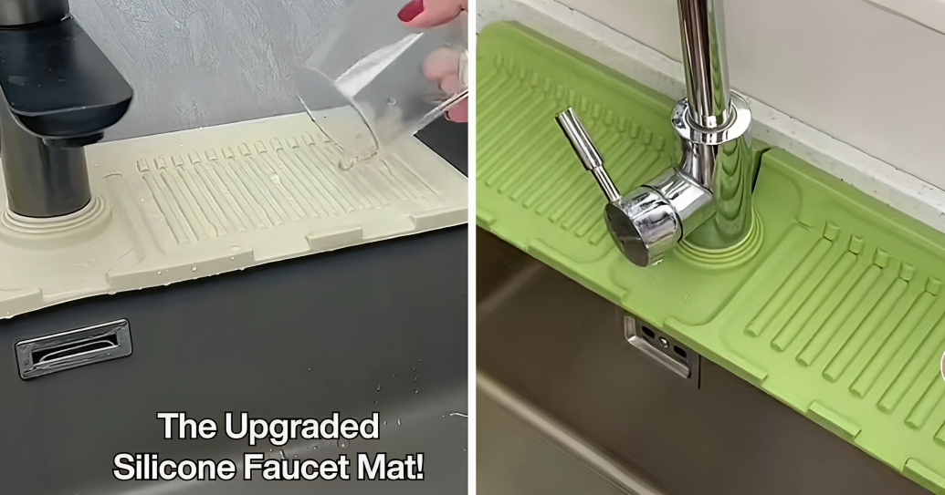 Ove silikonske podloge rješavaju nakupljanje vode oko slavine. Evo gdje ih kupiti
