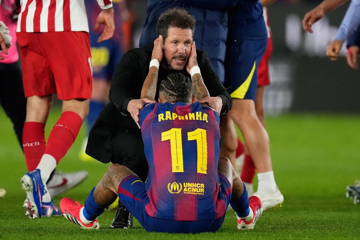 Pogledajte što je Simeone radio dok su njegovi igrači slavili prolazak protiv Barce