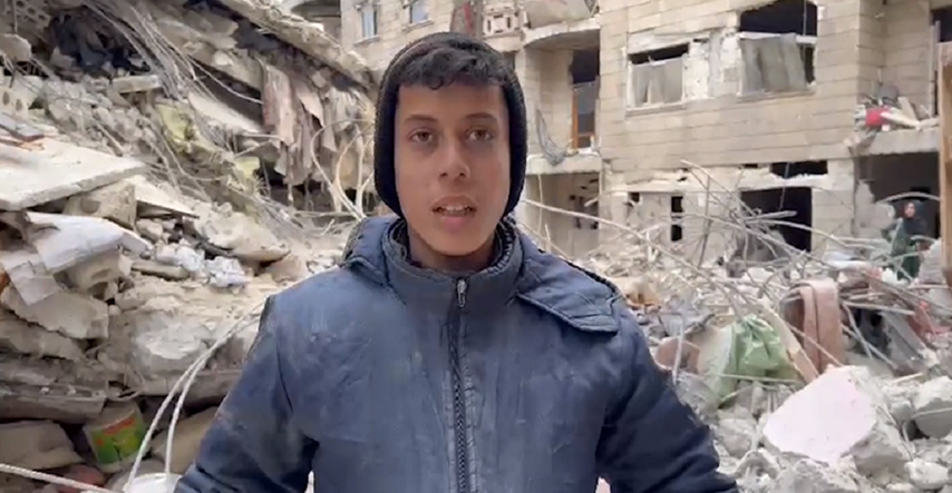 Dom ovih dječaka iz Sirije je uništen: "Tko nije pobjegao iz zgrade, umro je"