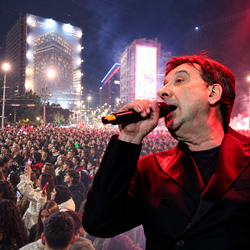 Srbi se rugaju Vučiću uz hit Harija Mata Harija, snimke se šire TikTokom