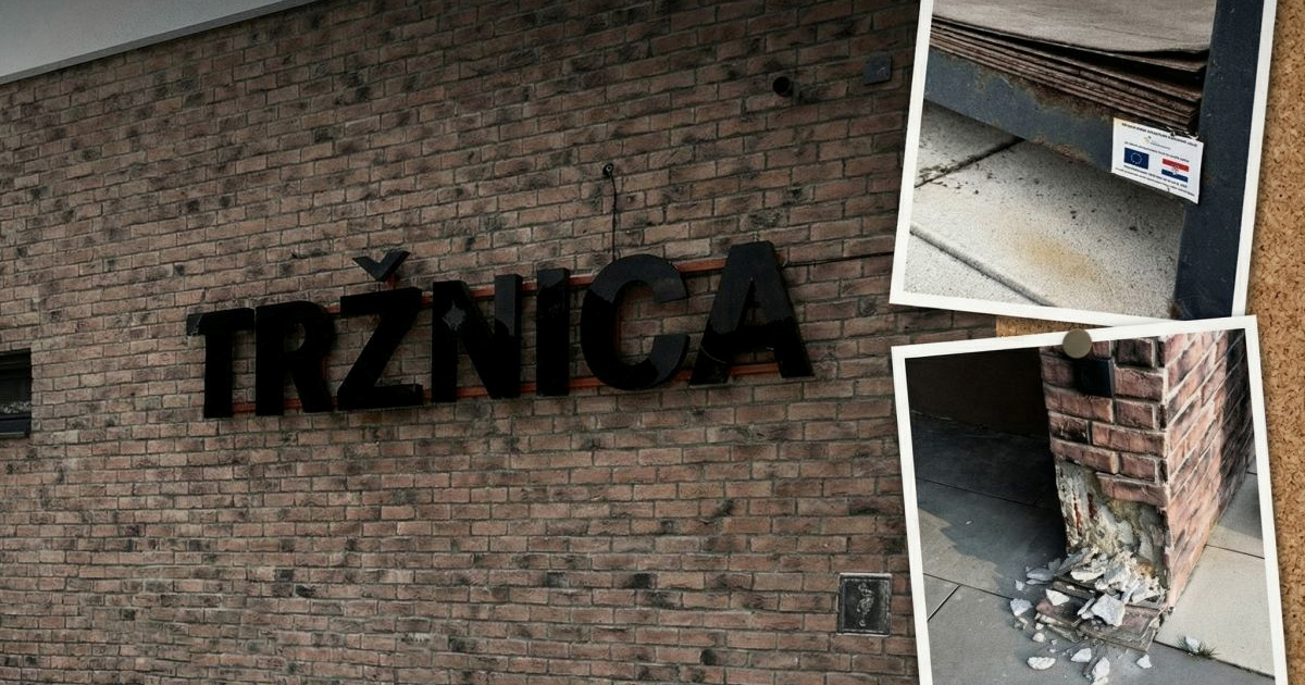 Raspada se nova tržnica u Zlataru. Plaćena je 2.5 milijuna eura