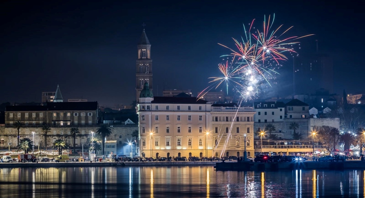 Split je jedini veliki grad u Hrvatskoj koji će večeras imati vatromet