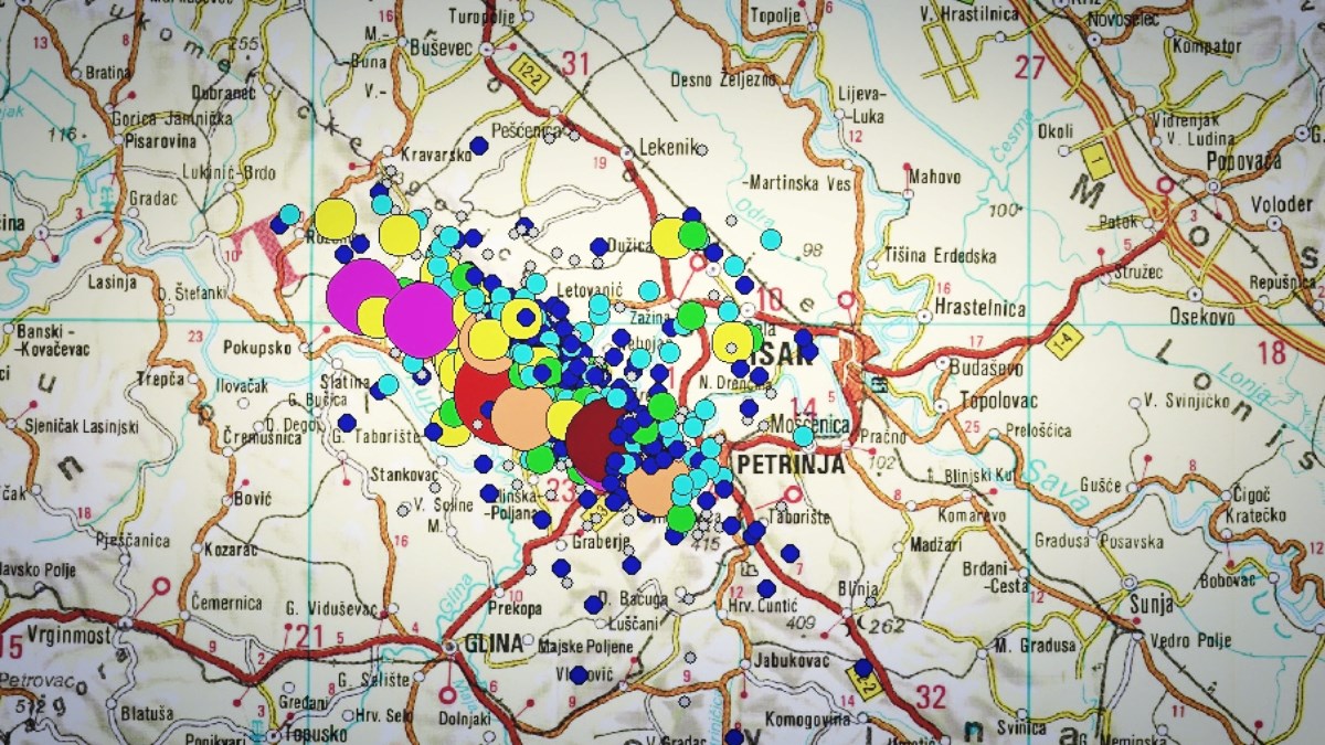 Petrinju i okolicu su u deset dana pogodila 574 potresa