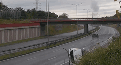 VIDEO Pogledajte mali Peugeot u stravičnoj nesreći na autocesti