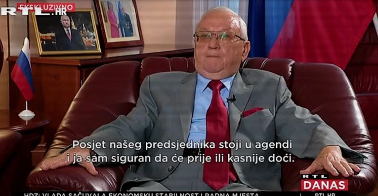 Ruski veleposlanik: U planu je Putinov posjet Hrvatskoj
