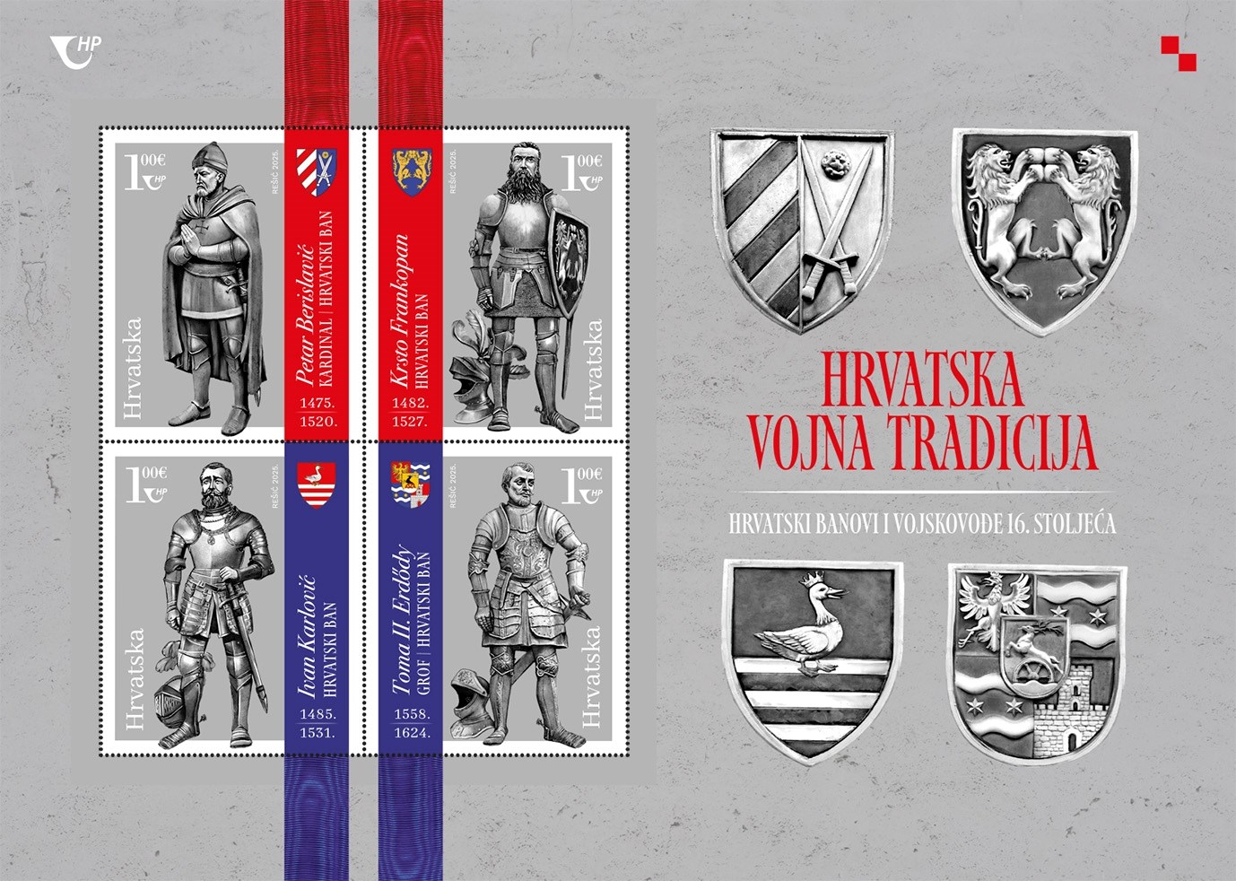 Hrvatska pošta pušta u optjecaj četiri nove marke