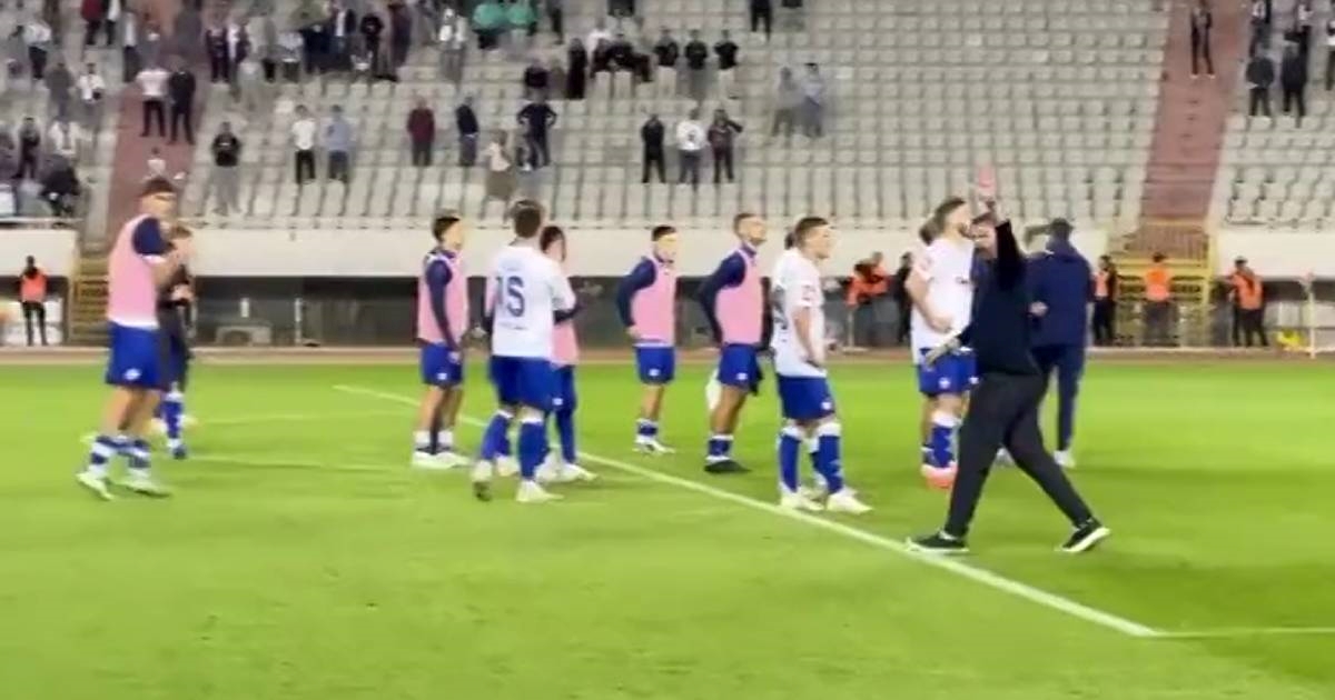 Pogledajte kako je Torcida dočekala hajdukovce nakon Jadranskog derbija