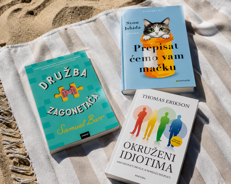 Ako ste "okruženi idiotima", pronašli smo vam savršenu knjigu za plažu