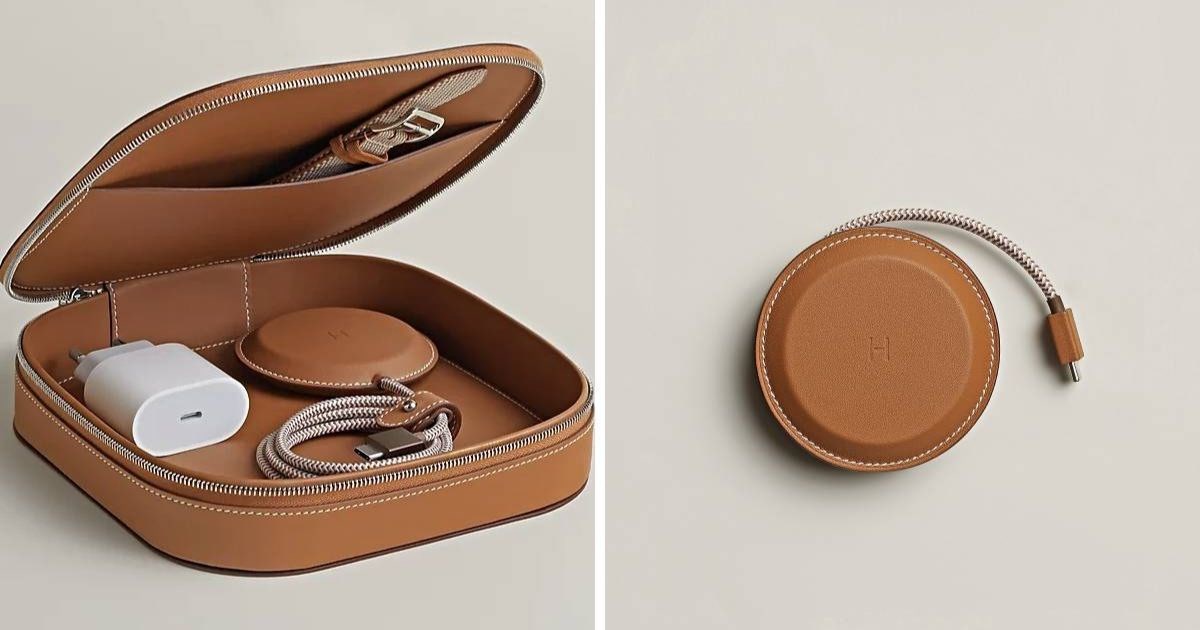 Hermès predstavio luksuzni bežični punjač i futrolu od teleće kože