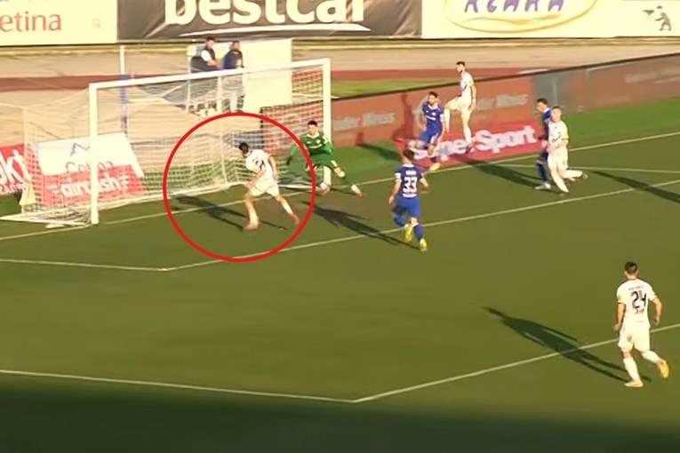 VIDEO Jedan od najvećih promašaja u SHNL-u. Igrač Gorice pogodio stativu s dva metra