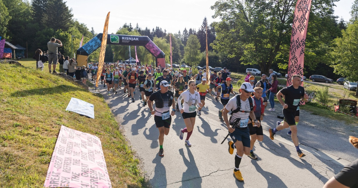 FOTO Risnjak ponovno okupio stotine trail trkača iz Hrvatske i inozemstva