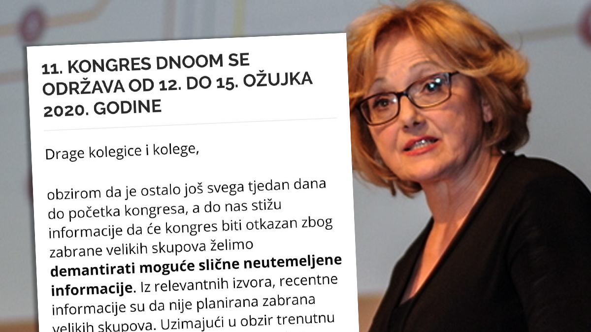 Liječnici nisu otkazali kongres: "Dolaze i iz Ministarstva, valjda je sve ok"