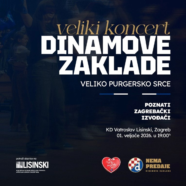Dinamo održava veliki humanitarni koncert u Lisinskom. Evo tko će sve nastupiti
