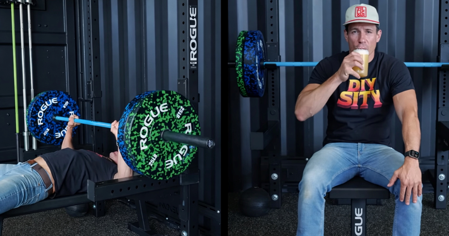 VIDEO Tip je 90 dana pio alkohol i dizao utege da vidi što će se dogoditi