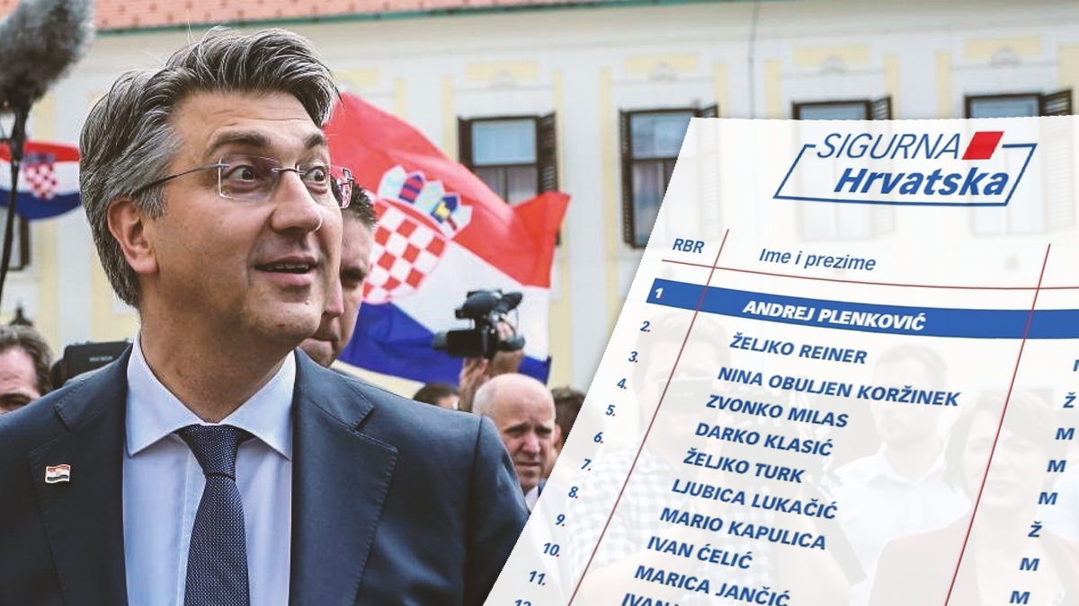 Ovo su svi HDZ-ovi kandidati za parlamentarne izbore