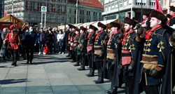 Na Dan državnosti u Zagrebu smjena straže Kravat pukovnije