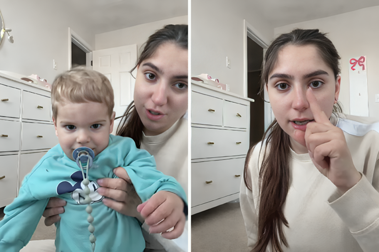17 milijuna pregleda: Majka uspavljivala dijete, ono joj slučajno slomilo nos