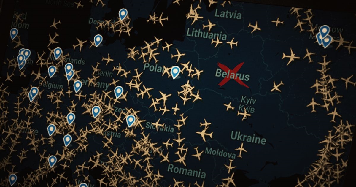 Bjeloruska otmica aviona ozbiljno je promijenila zračnu kartu Europe