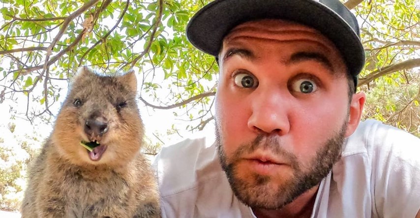Muškarac napravio selfie sa slatkom quokkom koja ga je onda nastavila slijediti
