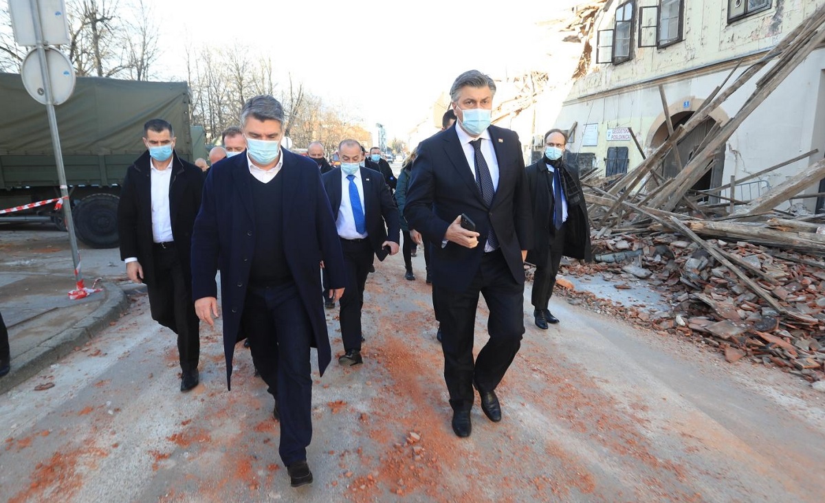 Milanović: Centar Petrinje izgleda kao Grozni u Čečeniji prije 20-ak godina