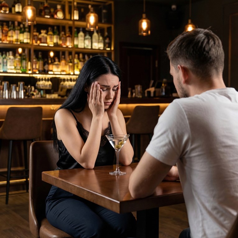 Liječena alkoholičarka otkazala spoj s tipom kad je saznala gdje ju vodi