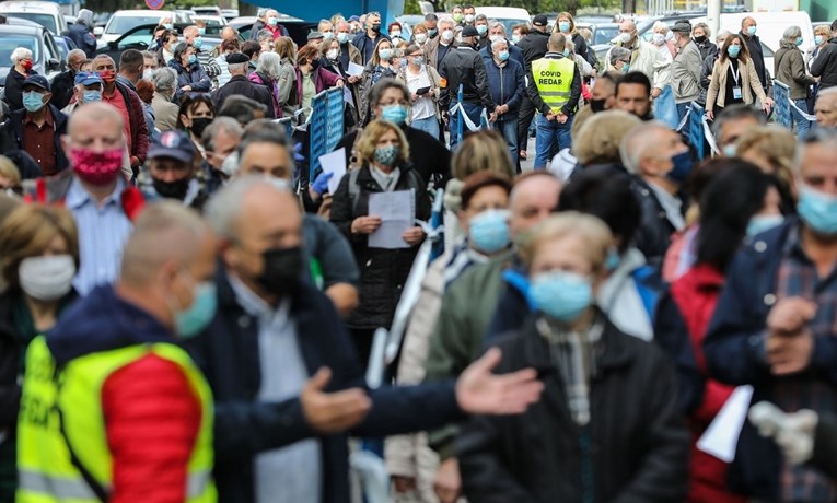 FOTO Ovako danas izgleda masovno cijepljenje u Zagrebu