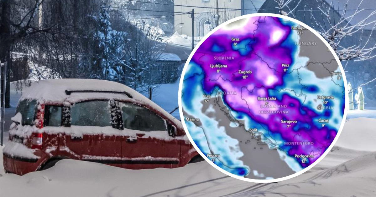 Stiže žestoka promjena, u Lici moguć metar snijega.  Meteorolog: Vraćamo se u zimu