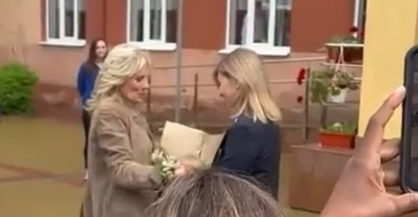 VIDEO Prva dama SAD-a nenajavljeno stigla u Ukrajinu, susrela se s Olenom Zelenskom