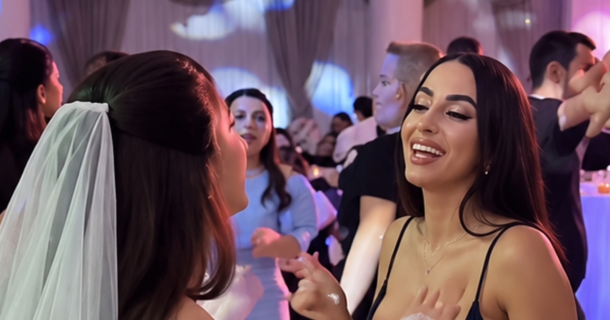 Gošća s balkanske svadbe postala viralna zbog 18+ haljine, ljudi: Zgodna je i to zna