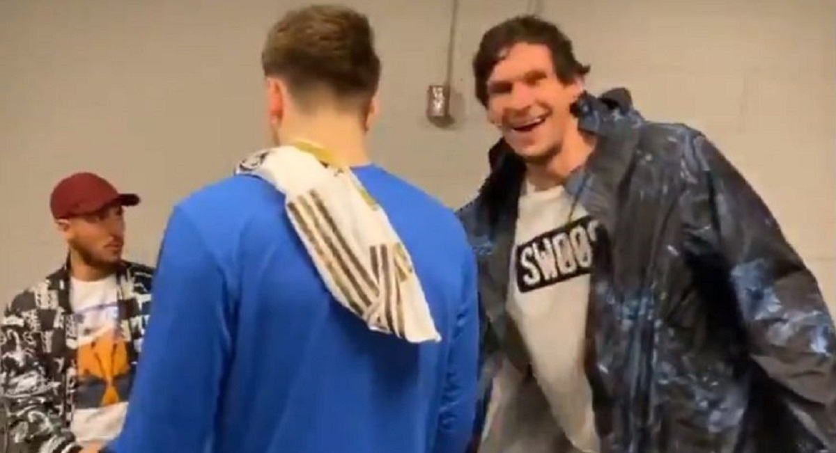 Dončić i Hazard su pozirali, a onda je uletio Boban i ukrao im šou