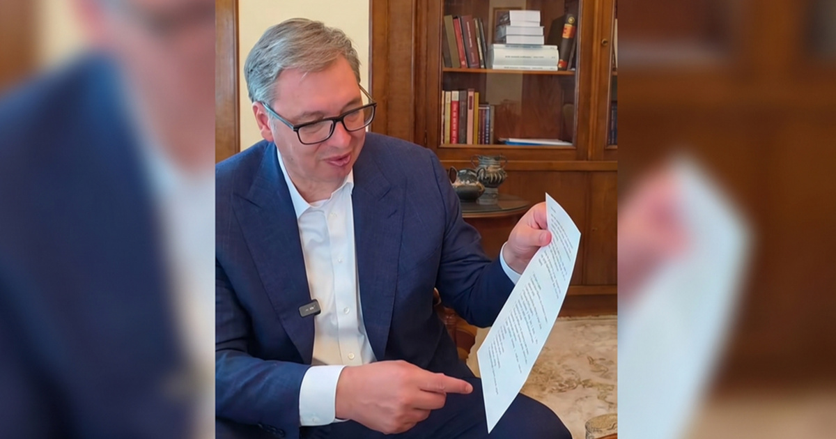 Vučić pozvao pristaše na skup: "Dobit ćete listić s 15 tema, možete ih odabrati pet"