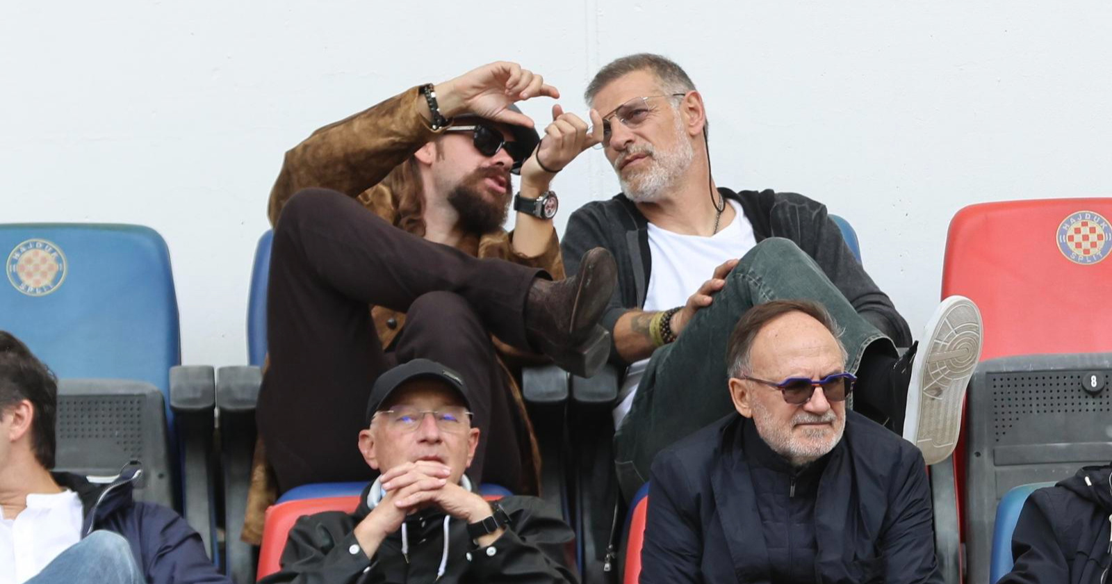 Slaven Bilić pratio utakmicu na Poljudu sa sinom Leom