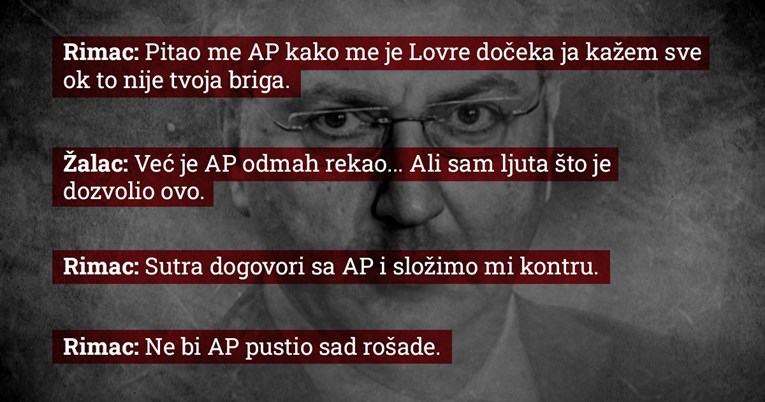 Je li Andrej Plenković AP iz poruka Rimac i Žalac?