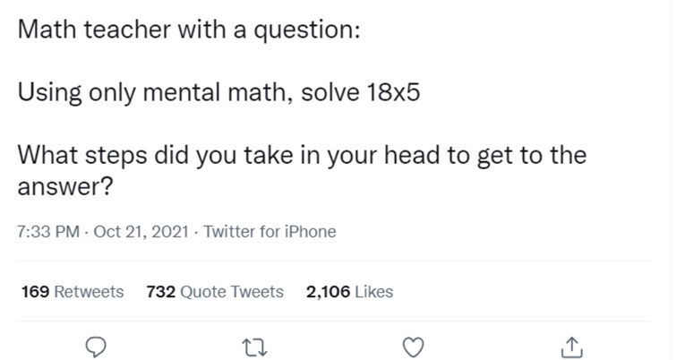 Ovaj matematički zadatak izazvao je raspravu na Twitteru. Kako najlakše do rješenja?
