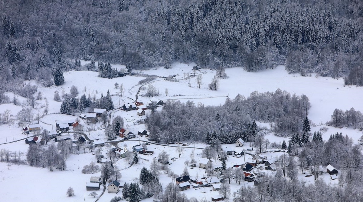 Večeras i u noći stiže snijeg, evo gdje se sve očekuje. Izdana upozorenja zbog vjetra
