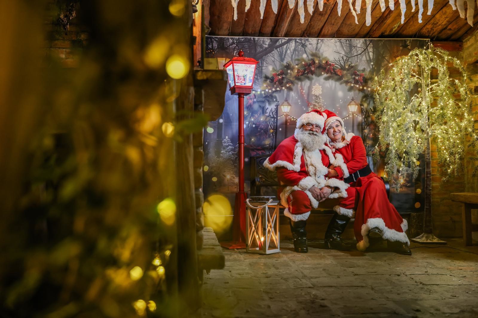 VIDEO Božićna čarolija u Čepinu: Vrt djedice Željka spaja bajku i humanost